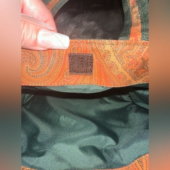 Etro Handbag Bordeaux - Picture 4 of 11